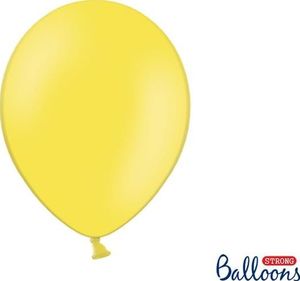 Party Deco Balony Strong, pastelowy soczysty żółty, 30 cm, 100 szt uniwersalny 1