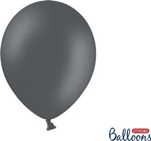 Party Deco Balony Strong, pastelowy szary, 30 cm, 100 szt uniwersalny 1