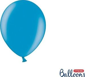 Party Deco Balony Strong, metallic głęboki niebieski, 12 cm, 100 szt uniwersalny 1