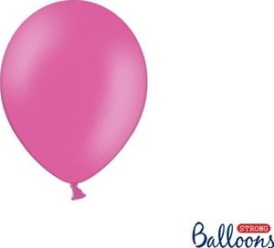Party Deco Balony Strong, pastelowy ciemnoróżowy, 12 cm, 100 szt uniwersalny 1