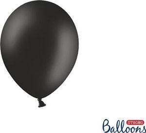 Party Deco Balony Strong, pastelowy czarny, 12 cm, 100 szt uniwersalny 1
