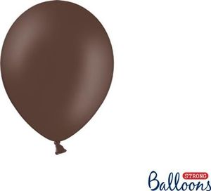 Party Deco Balony Strong, pastelowy brązowy, 12 cm, 100 szt uniwersalny 1