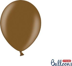 Party Deco Balony Strong, metallic czekoladowy, 23 cm, 100 szt. uniwersalny 1