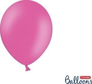 Party Deco Balony Strong, pastelowy ciemnoróżowy, 23 cm, 100 szt uniwersalny 1