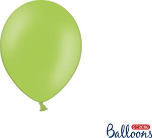 Party Deco Balony Strong, pastelowy soczysty zielony, 23 cm, 100 szt uniwersalny 1
