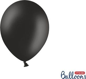 Party Deco Balony Strong, pastelowy czarny, 23 cm, 100 szt uniwersalny 1