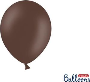 Party Deco Balony Strong, pastelowy brązowy, 23 cm, 100 szt uniwersalny 1