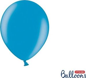 Party Deco Balony Strong, metallic głęboki niebieski, 23 cm, 100 szt uniwersalny 1