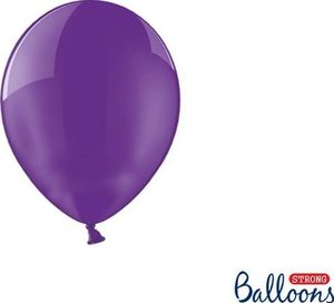 Party Deco Balony Strong, krystaliczny fioletowy, 12 cm, 100 szt. uniwersalny 1