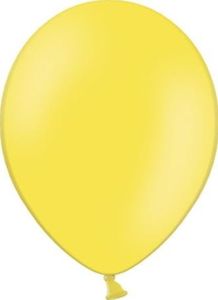 Party Deco Balony lateksowe, pastelowe, żółte, 25 cm, 100 szt. uniwersalny 1