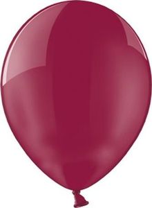 Party Deco Balony lateksowe, Crystal, burgunowe, 30 cm, 100 szt. uniwersalny 1