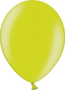 Party Deco Balony lateksowe, metallic, zielone jabłuszko, 30 cm, 100 szt. uniwersalny 1