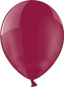 Party Deco Balony lateksowe, Crystal, burgundowe, 35 cm, 100 szt. uniwersalny 1