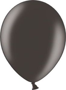 Party Deco Balony lateksowe, metallic, czarne, 35 cm, 100 szt. uniwersalny 1