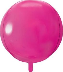 Party Deco Balon foliowy kula ciemnoróżowy, 40cm uniwersalny 1