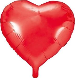 Party Deco Balon foliowy serce, czerwony, 45cm uniwersalny 1