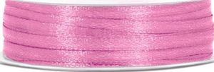 Party Deco Wstążka satynowa, różowa, 3 mm x 50 m uniwersalny 1