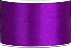 Party Deco Wstążka satynowa, purpurowa, 38 mm x 25 m uniwersalny 1