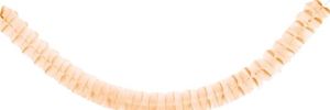 Party Deco Girlanda bibułowa, jasna brzoskwinia, 3 m. uniwersalny 1