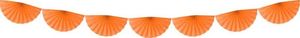 Girlanda bibułowa Rozety, pomarańczowy, 3m uniwersalny 1