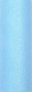 Party Deco Tiul dekoracyjny brokat, błękitny, 0,15x9 m. uniwersalny 1