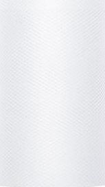 Party Deco Tiul dekoracyjny gładki, biały, 0,08x20 m. uniwersalny 1