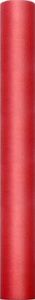 Party Deco Tiul dekoracyjny gładki, czerwony, 0,5x9 m. uniwersalny 1