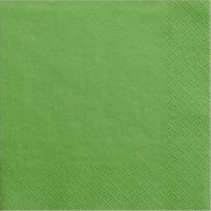 Party Deco Serwetki papierowe, świeża zieleń, 33x33 cm., 20 szt. uniwersalny 1