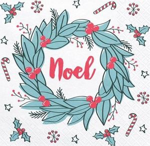 Serwetki papierowe świąteczne Noel, 20 szt. uniwersalny 1