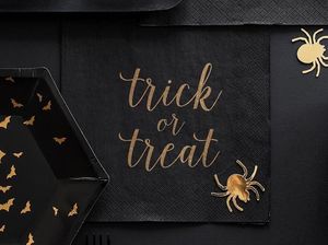 Serwetki papierowe Halloween - Trick or Treat, 20szt. uniwersalny 2
