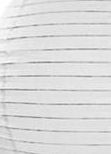 Party Deco Lampion papierowy, biały, 20cm uniwersalny 1