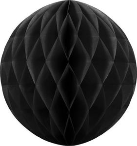 Party Deco Kula bibułowa, czarna, 40cm. uniwersalny 1