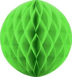 Party Deco Kula bibułowa, zielone jabłuszko, 20cm. uniwersalny 1