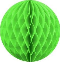 Party Deco Kula bibułowa, zielone jabłuszko, 10 cm. uniwersalny 1