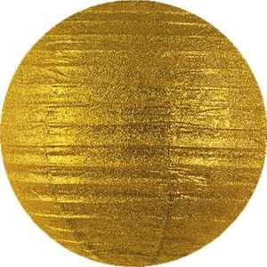Party Deco Lampion brokatowy, złoty, 45cm uniwersalny 1