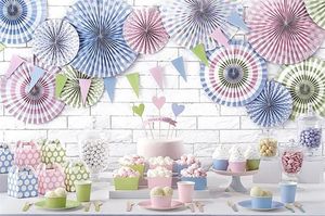 Party Deco Pompon bibułowy, jasnoróżowy, 35 cm uniwersalny 2