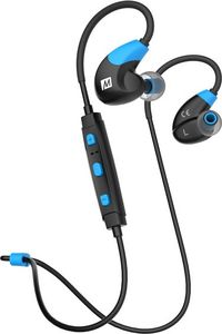 Słuchawki MEE audio X7 (X-7) Słuchawki bezprzewodowe Bluetooth sportowe przenośne dokanałowe - Niebiesko-Czarne 1