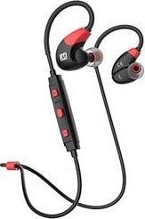 Słuchawki MEE audio X7 (X-7) Słuchawki bezprzewodowe Bluetooth sportowe przenośne dokanałowe - Czerwono-czarne 1