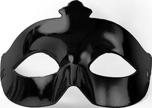 Party Deco Maska imprezowa, karnawał, czarna uniwersalny 1