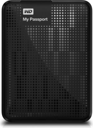 Dysk zewnętrzny HDD WD My Passport 500GB Czarny (WDBKXH5000ABK+WDBABK0000NBK) 1