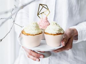 Party Deco Papilotki na muffinki, jasnoróżowe, 4,8x7,6 x 4,6cm , 6 szt. uniwersalny 3