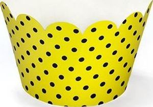 Party Deco Papilotki na muffinki, Pszczółki, mix, 5x 7,5x5cm, 6 szt. uniwersalny 2