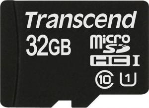 Karta Transcend Premium MicroSDHC 32 GB Class 10 UHS-I/U1  (TS32GUSDCU1) 1