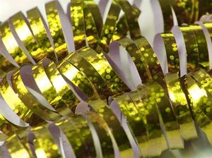 Party Deco Serpentyny holograficzne, złote, 3,8m, 18 szt. uniwersalny 2