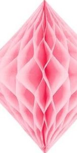 Diament bibułowy, jasny różowy, 20cm uniwersalny 1