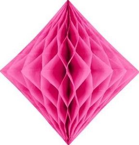 Diament bibułowy, ciemny różowy, 20cm uniwersalny 1