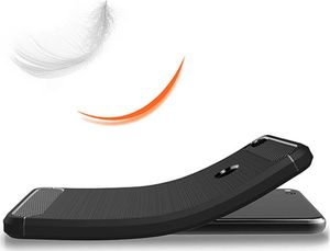 CASE ETUI CARBON LUX CZARNY XIAOMI REDMI NOTE 6 PRO standard 5