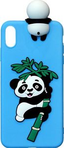 Nakładka Panda Baby do iPhone XS Max niebieska 1