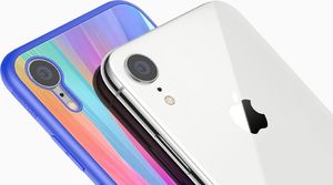 Nillkin Etui Tempered Plaid iPhone XR Blue 3