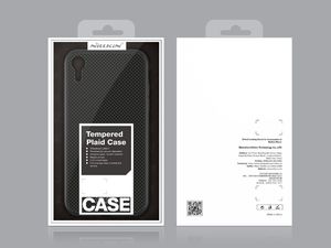 Nillkin Etui Tempered Plaid iPhone XR Blue 4
